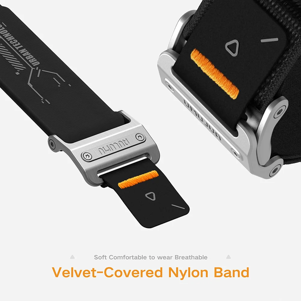 Aulumu A11 Mag Buckle Slim Apple Watch Band, Memory Quick