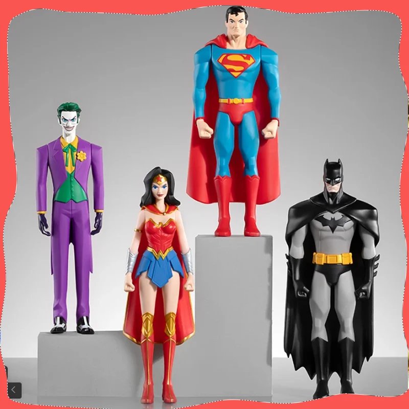 Popmart Pop Mart Mcfarlane Toys Dc Multiverse Superman Batman Joker Wonder Woman Action Figure Model Anime Statue Decoration Boy