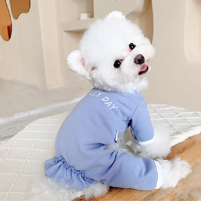 SmallDogClothingWinterPetClothesJumpsuitYorkshirePomeranian