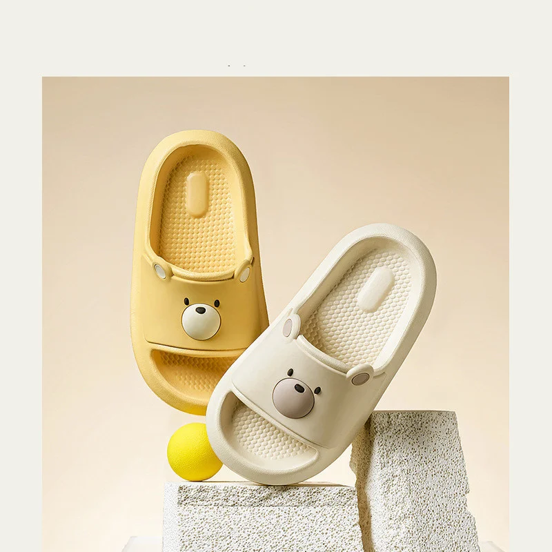 

Children's Slippers Summer Girls Boy Cute Cartoon Slipper Indoor Shoes Anti Slip Soft Sole Bathroom Baby Sandals Kids Slippers