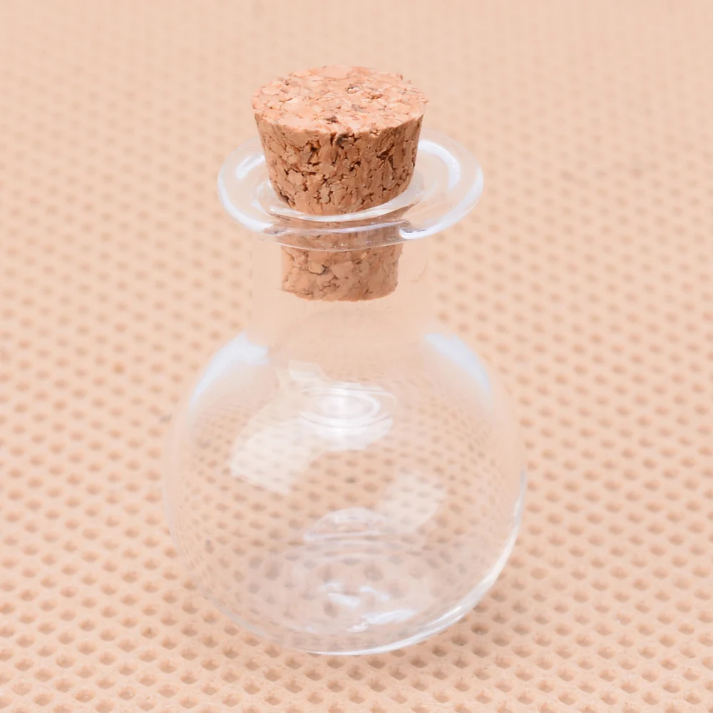 2pcs Glass Clear Bottle for Bead Containers with Tampions for Jewelry Packaging Storage Containers 30pcs glass bottle for bead containers clear wishing bottle for jewelry making decor 4 9x8 8cm with cork stopper capacity 55ml