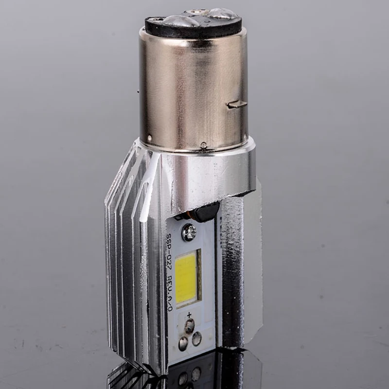 오토바이 헤드라이트, 오토바이 LED 전구, H6, BA20D, Px15D, 스쿠터 액세서리