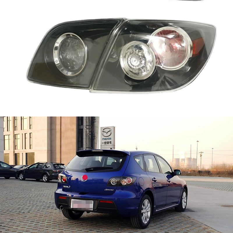 For 2007 2008 Mazda 3 Hatchback Rear Taillight Assembly Rear Brake