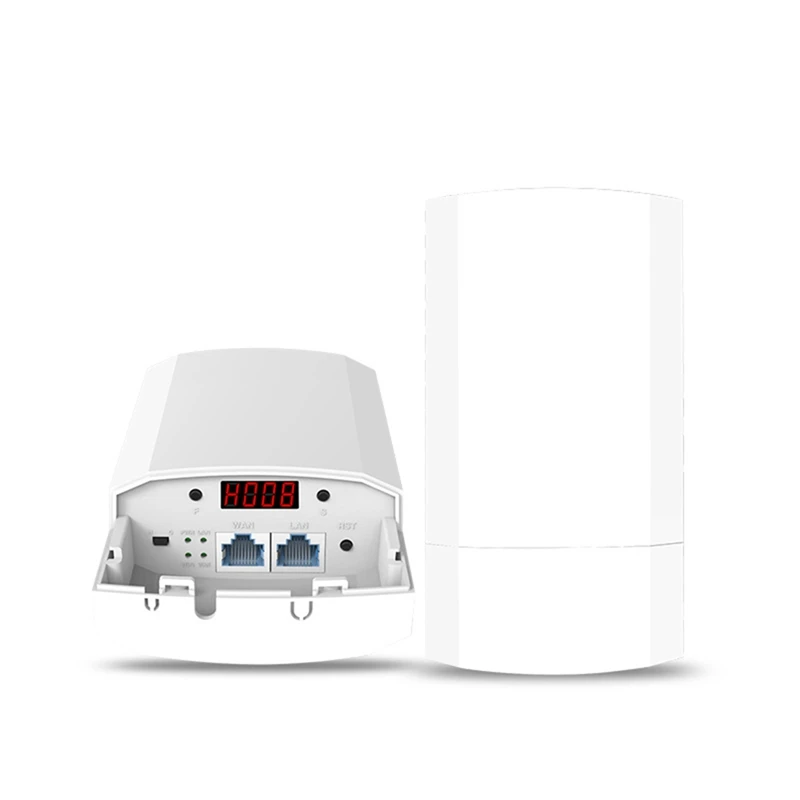 Wireless Bridge Wireless Repeater Outdoor Wifi Router 2.4G 300Mbps Estensore A Lungo Raggio Copertura Wifi 1Km Per Fotocamera Spina Ue