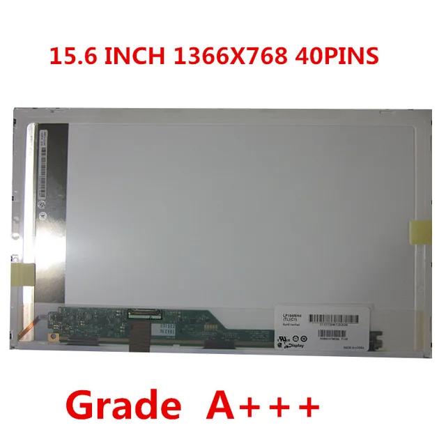 Écran LCD 15.6 Pour Lenovo G580 (LP156WH2), Vendu Pour Pièces (test Impossible)