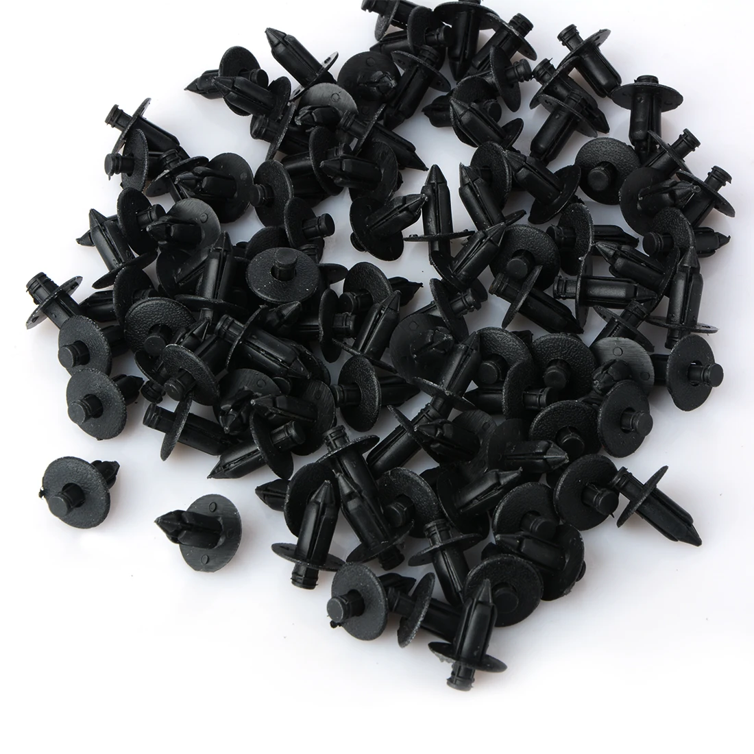 

100 Pcs Car And Motorcycle Accessories Honda Toyota Suzuki Bumper Piercing Nail Expansion Screw Car Buckle Clip