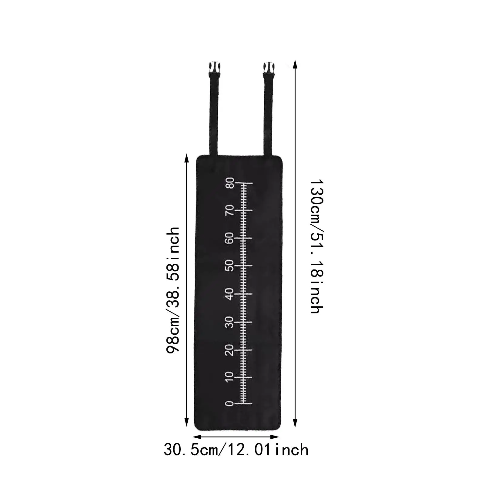 Fish Fillet Mat Outdoor Non Slip Easy Filleting Portable Measurement Tool Fish Cutting Board Easy to Clean with Measuring Scale