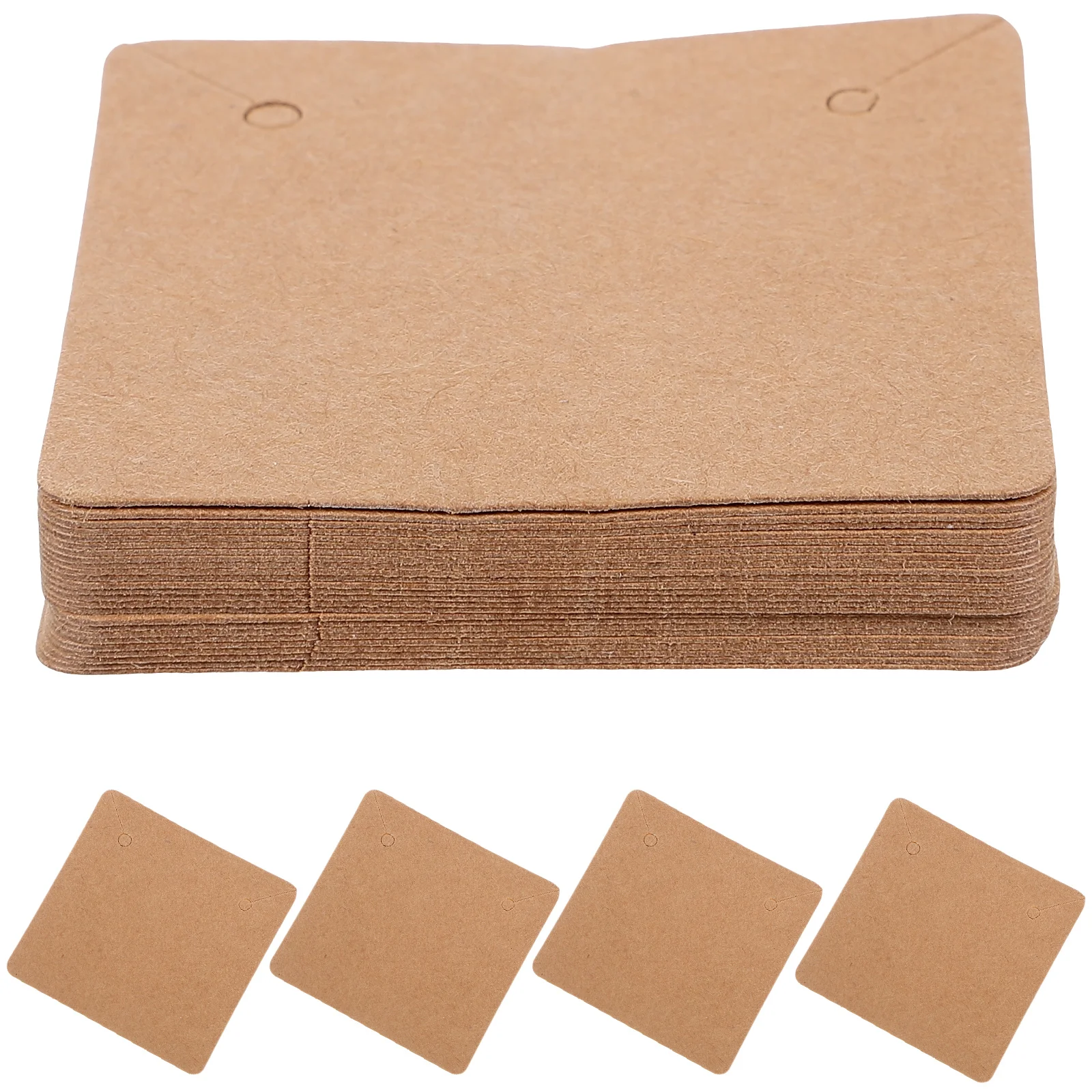 

Jewelry Card Ear Studs Display Cards Necklace Displaying Earring Holder DIY Packaging Cardboard