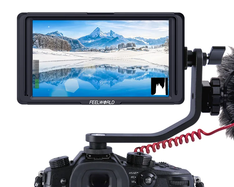 

Лидер продаж Feelworld полевой монитор 4K mini 4,5 дюймовая ЖК-камера DSLR монитор с 4K HDMI для съемки