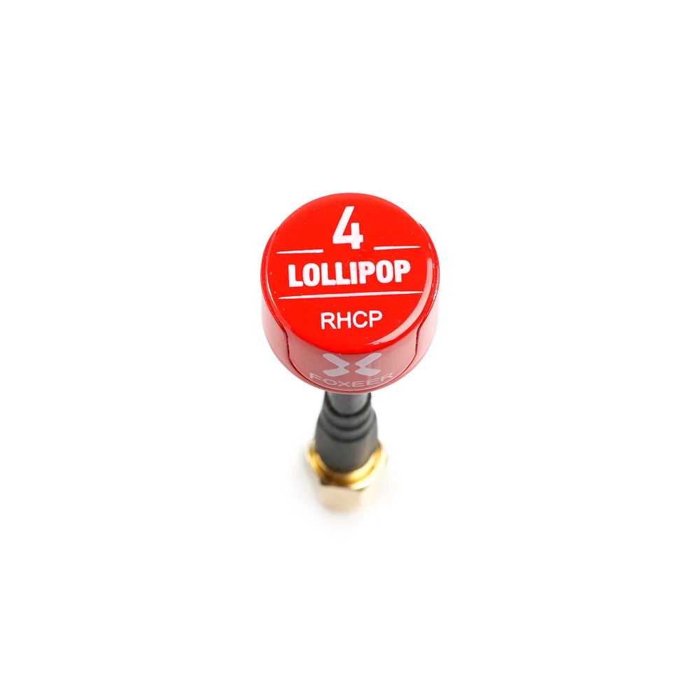 Foxeer Lollipop 4 V4 FPV Antenna 5.8G 2.6Dbi Stubby RHCP/LHCP SMA RPSMA UFL Straight/Angle MMCX FPV RC Racing Drone 2PCS