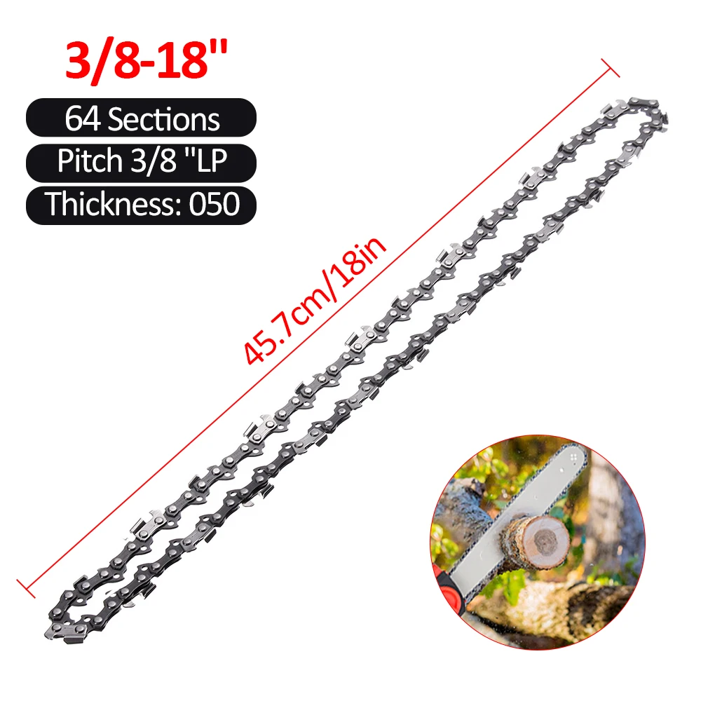 Universal Heavy-Duty Chainsaw Chain - Various Lengths Available
