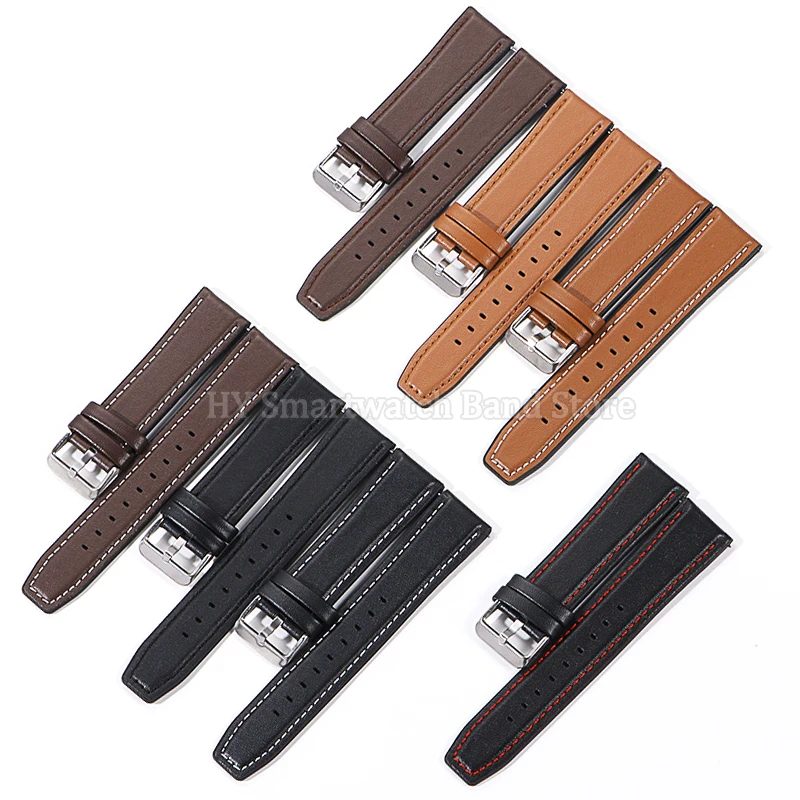 Premium Leather Watch Band - Quick Release, Waterproof