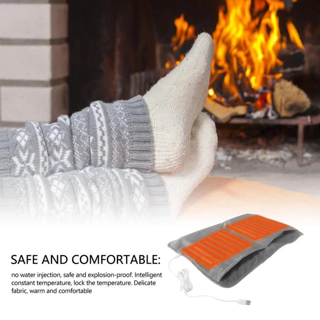 Chauffe-pieds électrique Confortable Pour L'hiver Chaleur Lavable 5