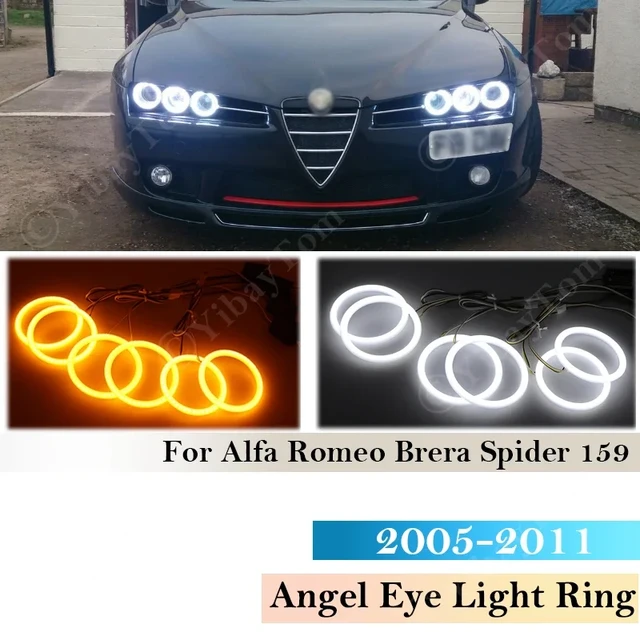 For Alfa Romeo 159 2005-2011 Smd Led Angel Eyes kit Halo Ring