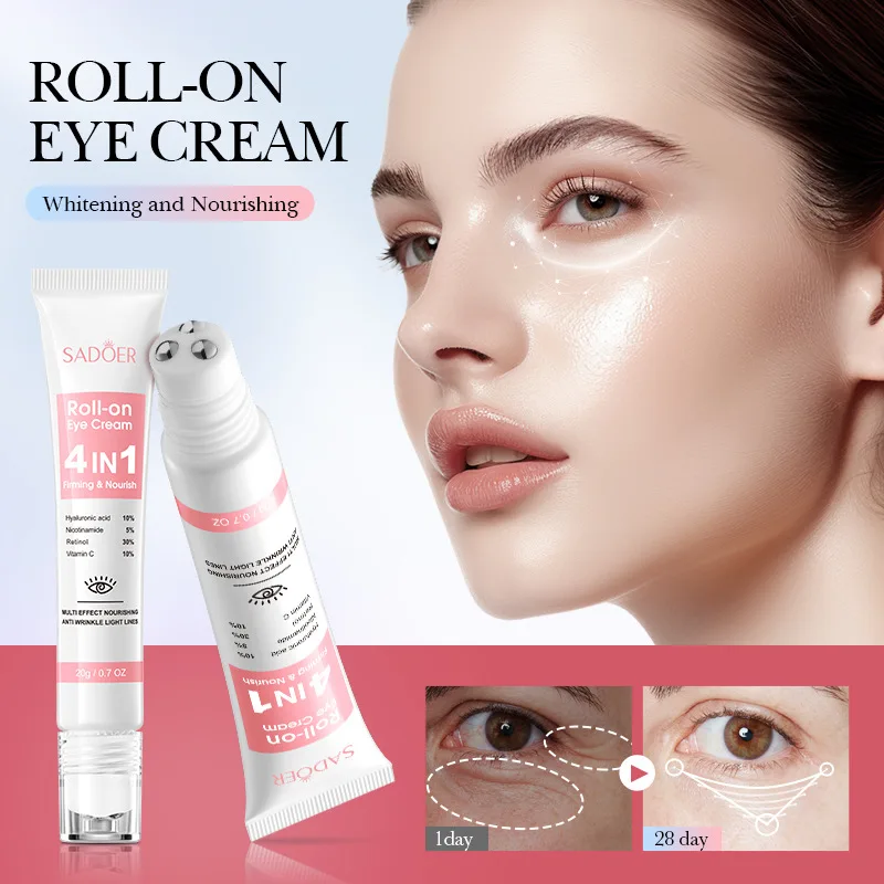 Eye Bag Removal Cream Collagen Anti-Wrinkle Fade Fine Lines Firming Skin Anti Dark Circle Puffiness Brighten Eye Care