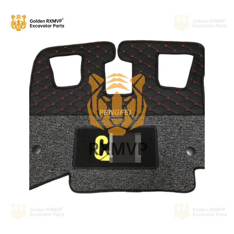 For Caterpillar Cat 305.5 306 307e/d/e2 307.5 Cab Floor Adhesive Double-layer Foot Mat Excavator