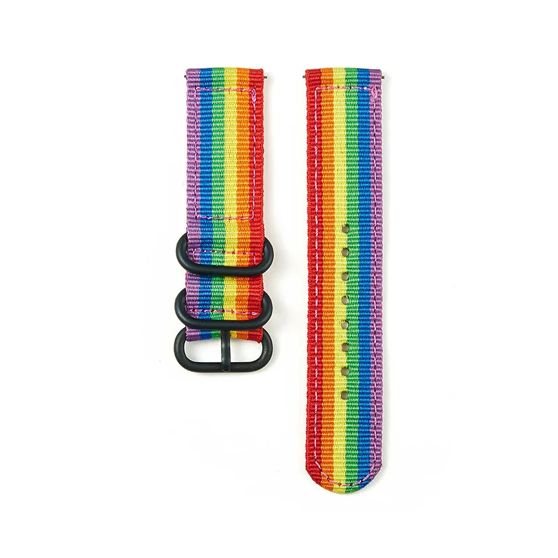 Durable Waterproof Nylon Military Watch Band - One-Piece Strap
