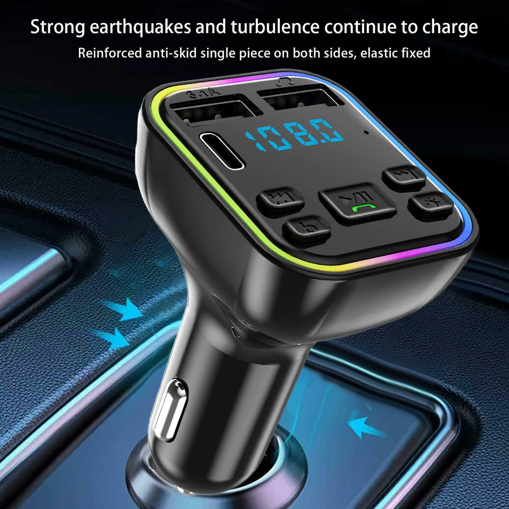 Brand New Bluetooth Transmitter Fm Transmitter Small And Exquisite