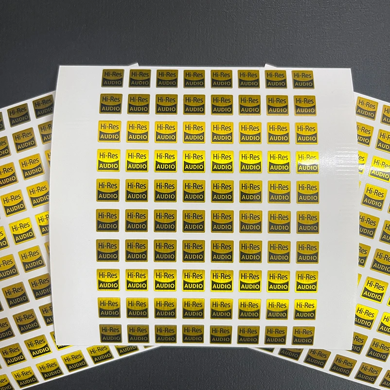 80pcs Hires Audio Stickers For Sony Walkman, Fiio, Shanling, Ibasso