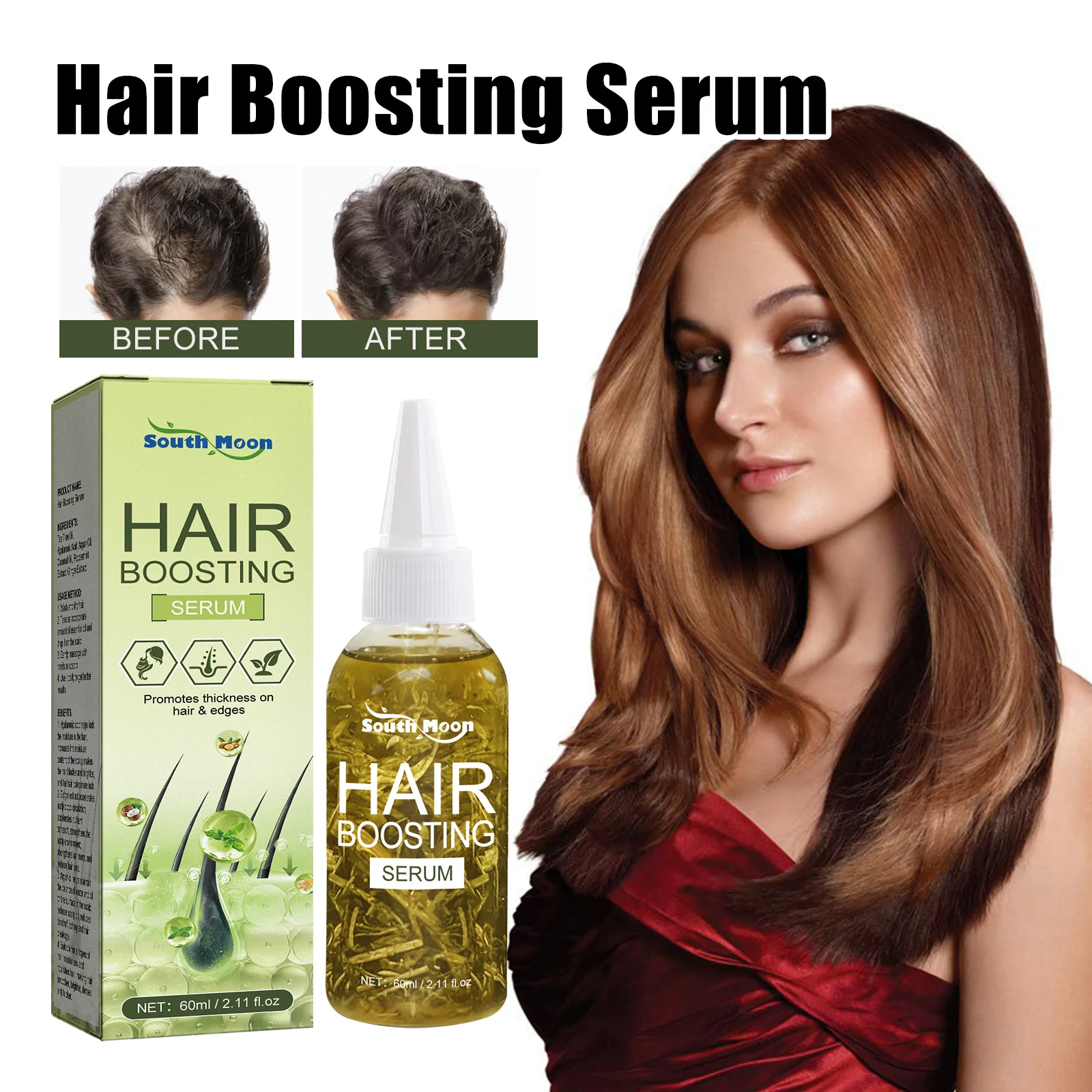 Argan Mint Scalp Care Serum Hair Growth Serum Hair Care Oil Deep Nourishment Scalp Repairing Strengthen Damaged Hair Roots Anti Loss