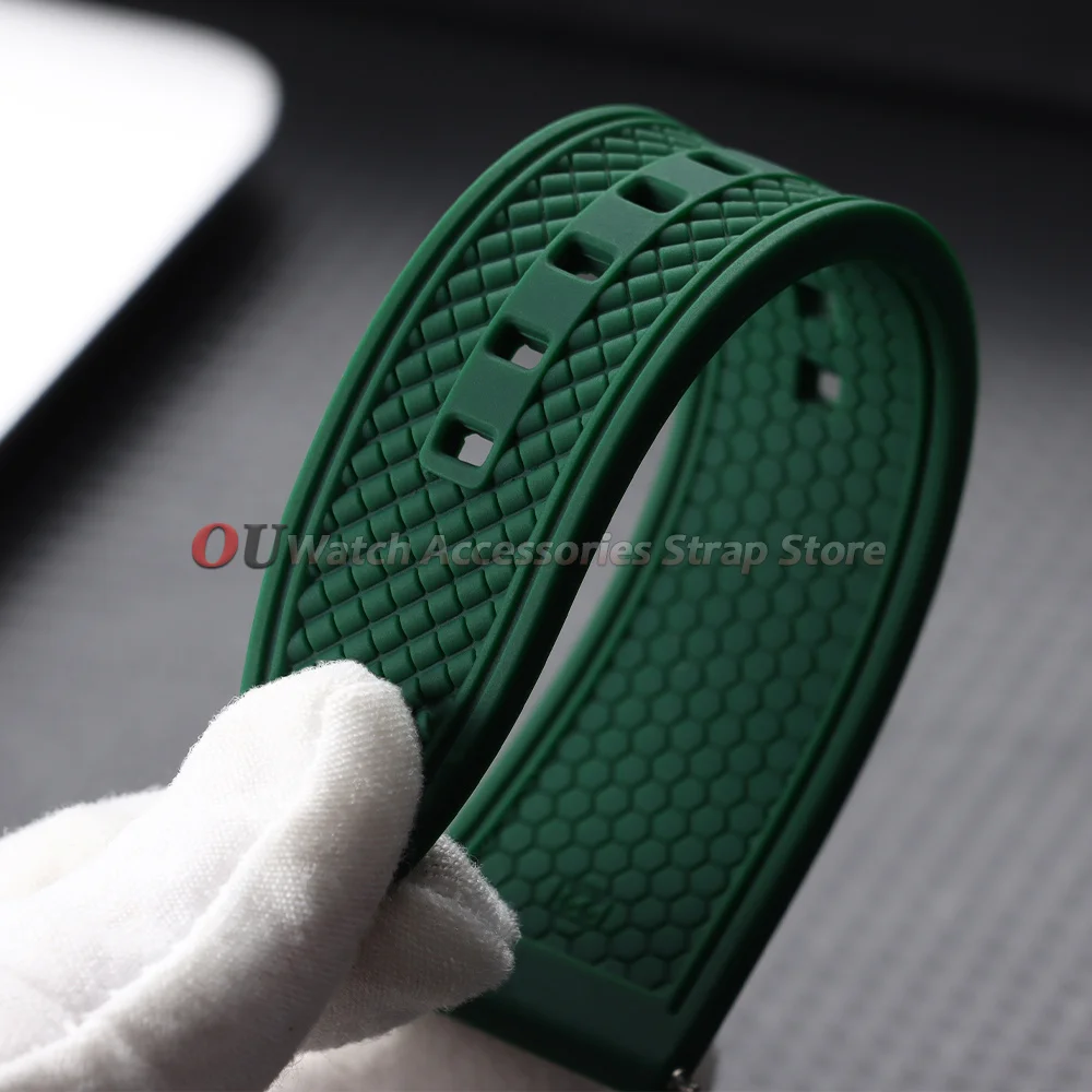 Premium Universal Diving Silicone Watch Strap - Waterproof Sports Quick Release Bracelet