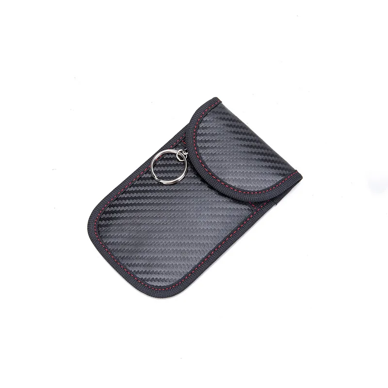 1pc Anti-theft Car Key Fob RFID Signal Blocker Faraday Signal Blocking Pouch Bag Key Wallets car key blocker,car key shielding box,faraday key fob protector