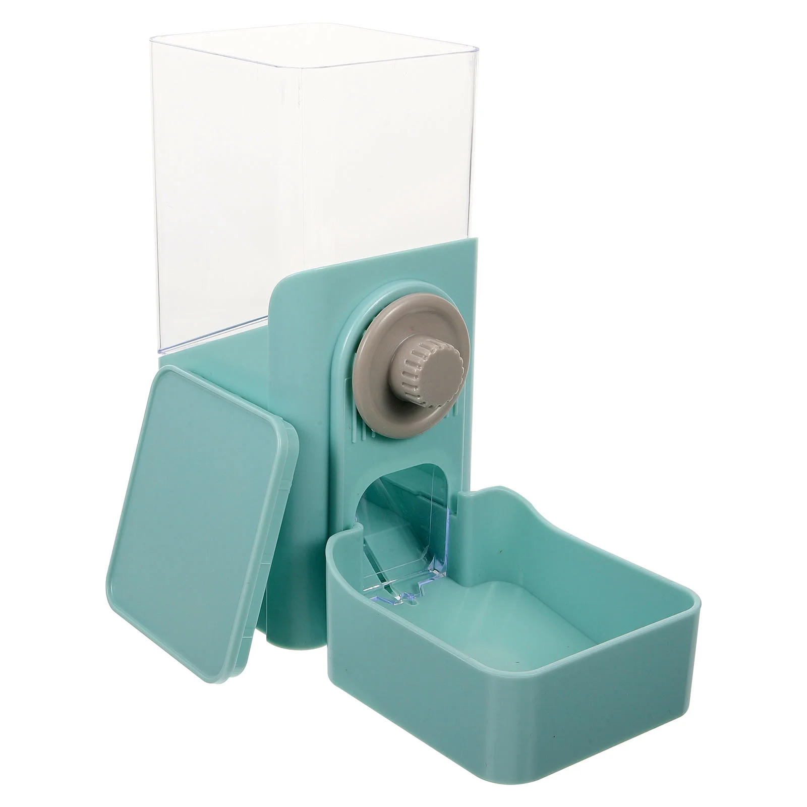 

Automatic Feeder Bunny Small Pets Food Container for Hamster Anti-turning Dispenser The Cat