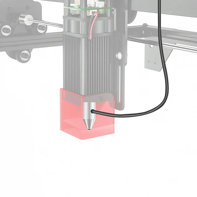 Longer Air Assist/Air Pump/Air Assist Kit with Air Pump for Ray5 Laser Engraver Cutter Engraver Remove Smoke Dust-2 5