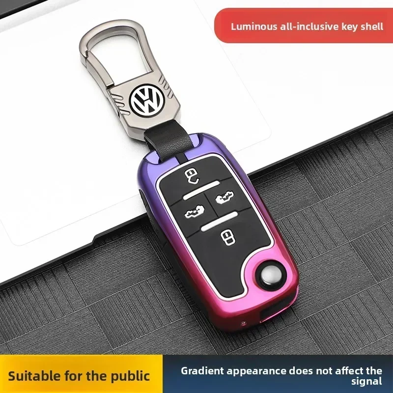 폭스바겐 VW 3 4 버튼 자동차 키 케이스 커버용 스타일링 몰딩 자동차 스티커 (폭스바겐 골프 7 MK7 티구안 MK2 시트 아테크)
