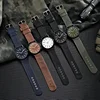 YIKAZE Military Men Watch Outdoor Sports Wristwatches Simple Nylon Band Luminous Male Army Quartz Wrist Watch Relogio Masculino 1