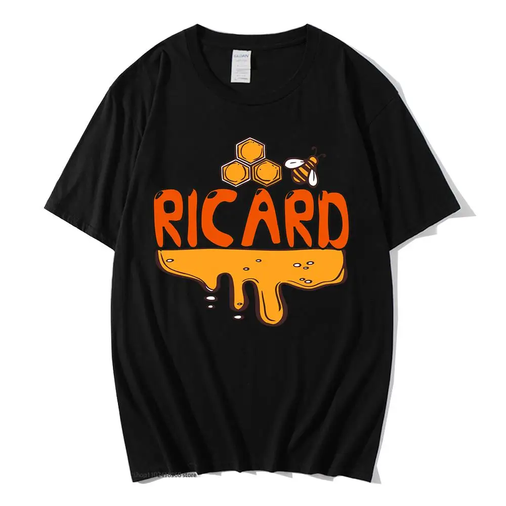 

Honey Ricard Bucket-hats T-Shirts Men Aesthetic Men's Tshirt Y2k Clothes Male Clothing Summer Women Streetwear O-Neck Shirt-Tees