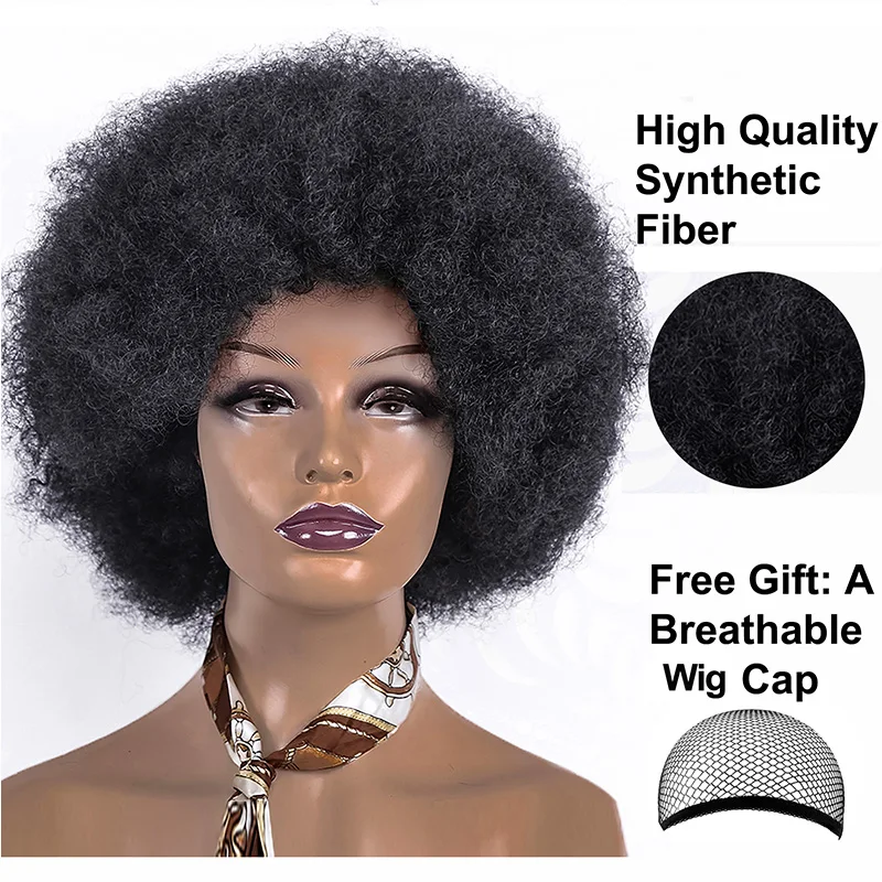 African American Celebrity Wigs Short-Female-Haircut Afro Kinky Curly Wig  Synthetic Hair Cheap-Wigs Perfumes Feminino - China Wig and Synthetic Wig  price