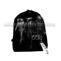 Skibidi Toilet Speakerman Backpack Cartoon Anime Game Camera Man School Bag Camcordeman Custom Kids Bags for Boys Girls 2
