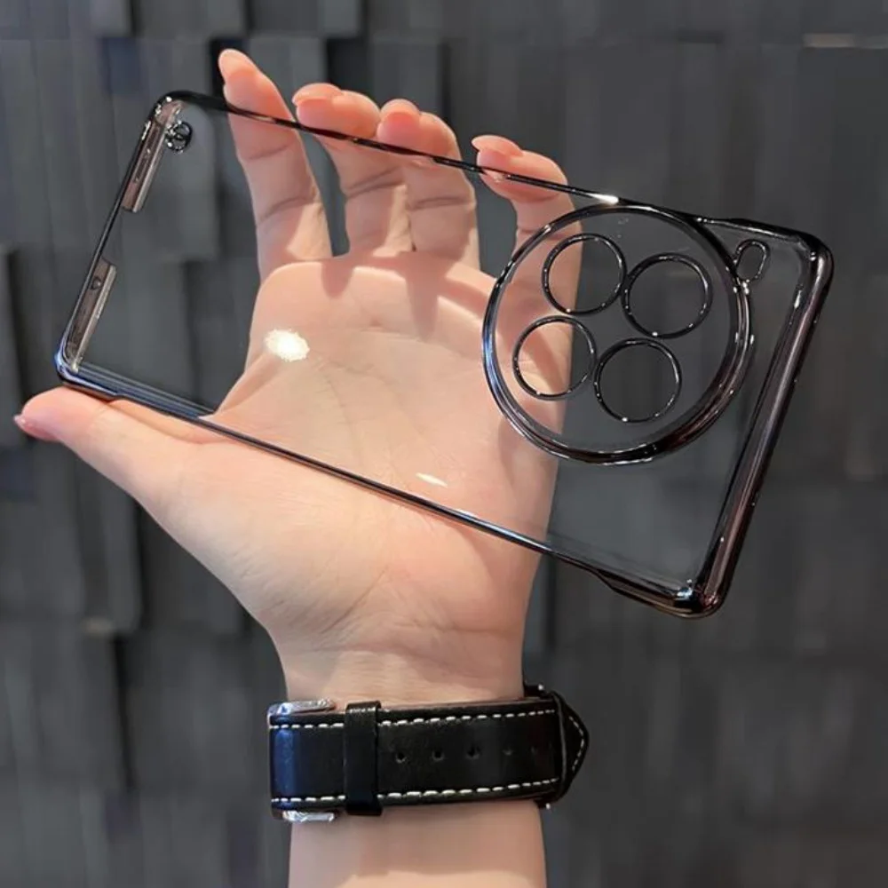 Ultra-Thin Luxury Frameless Hard Cover with Color Accents