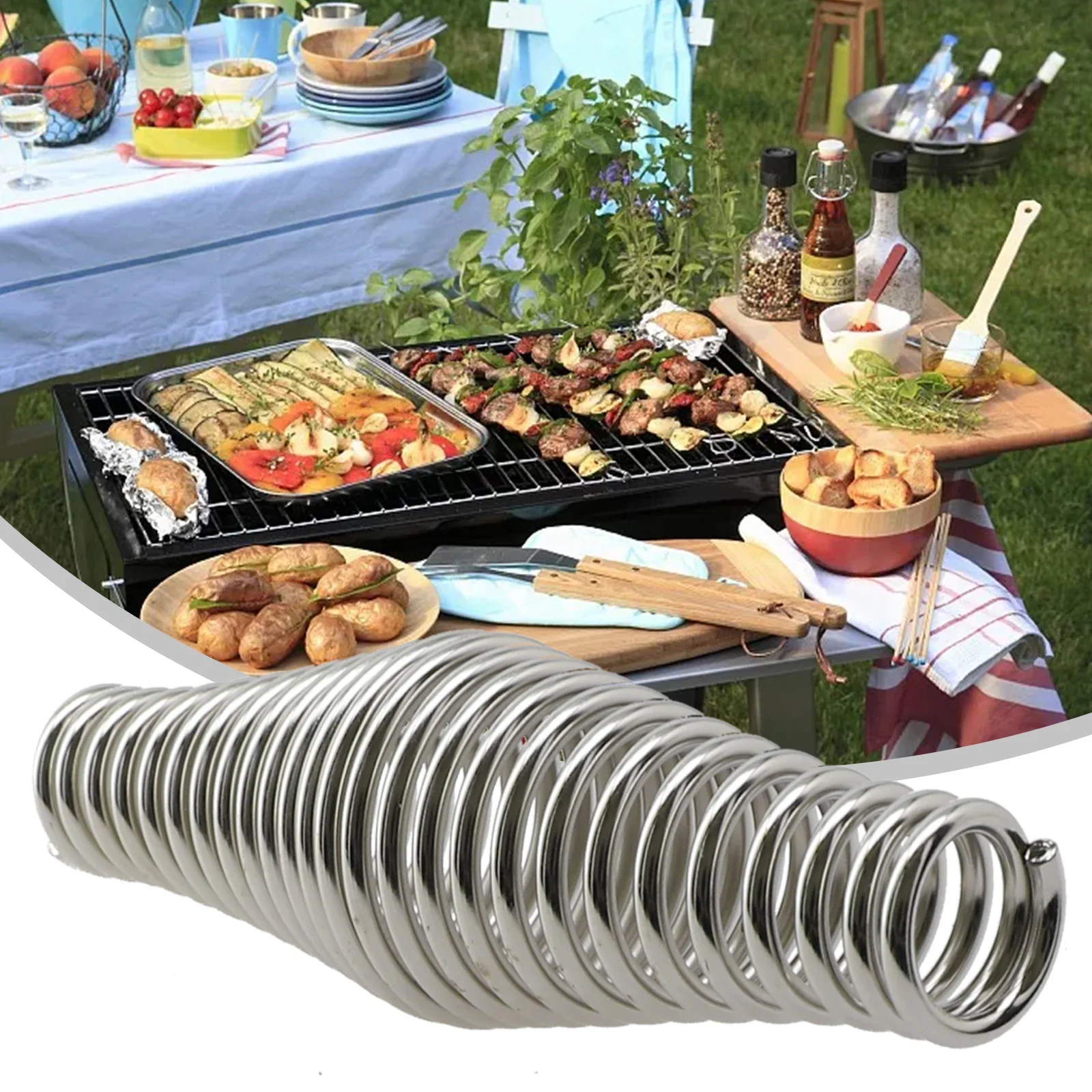 Kitchen Tool Handle Spring Replacement Tapered Design Without Burning Yourself Wood Stoves 11x3.2cm For Grills