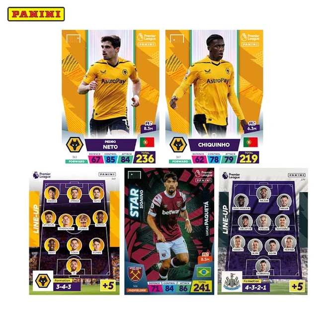 Panini – carte étoile de Football, 22/23 authentique, livre officiel  Adrenalyn XL Star Collection, cartes à collectionner limitées - AliExpress