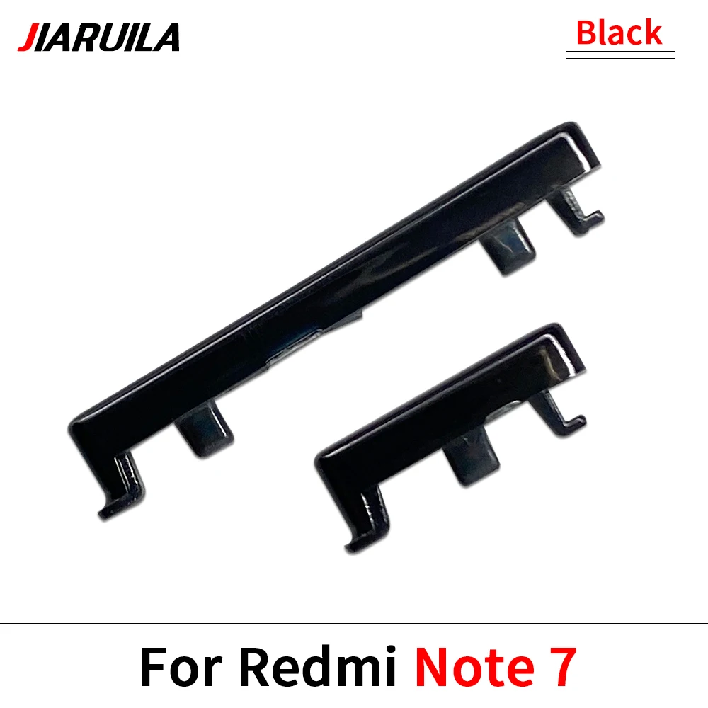 Kit Tasti Laterali Per Xiaomi Redmi Note 7 / Note 7 Pro - Pulsanti Accensione E Volume (Blu)