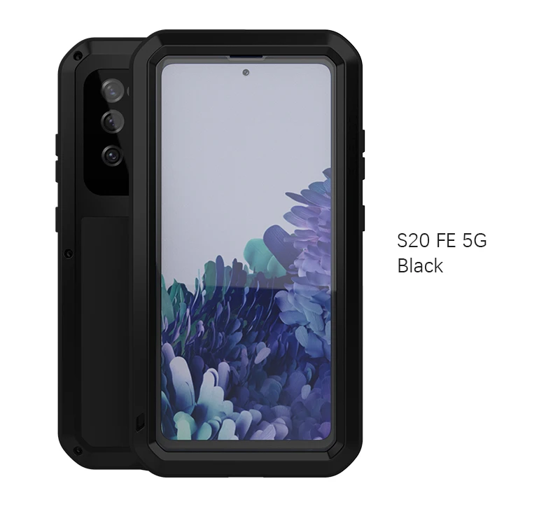 Powerful Love Mei Phone Case For Samsung Galaxy S Fe Metal Armor Shock Dirt Proof Water Cases For Samsun_voghion.com