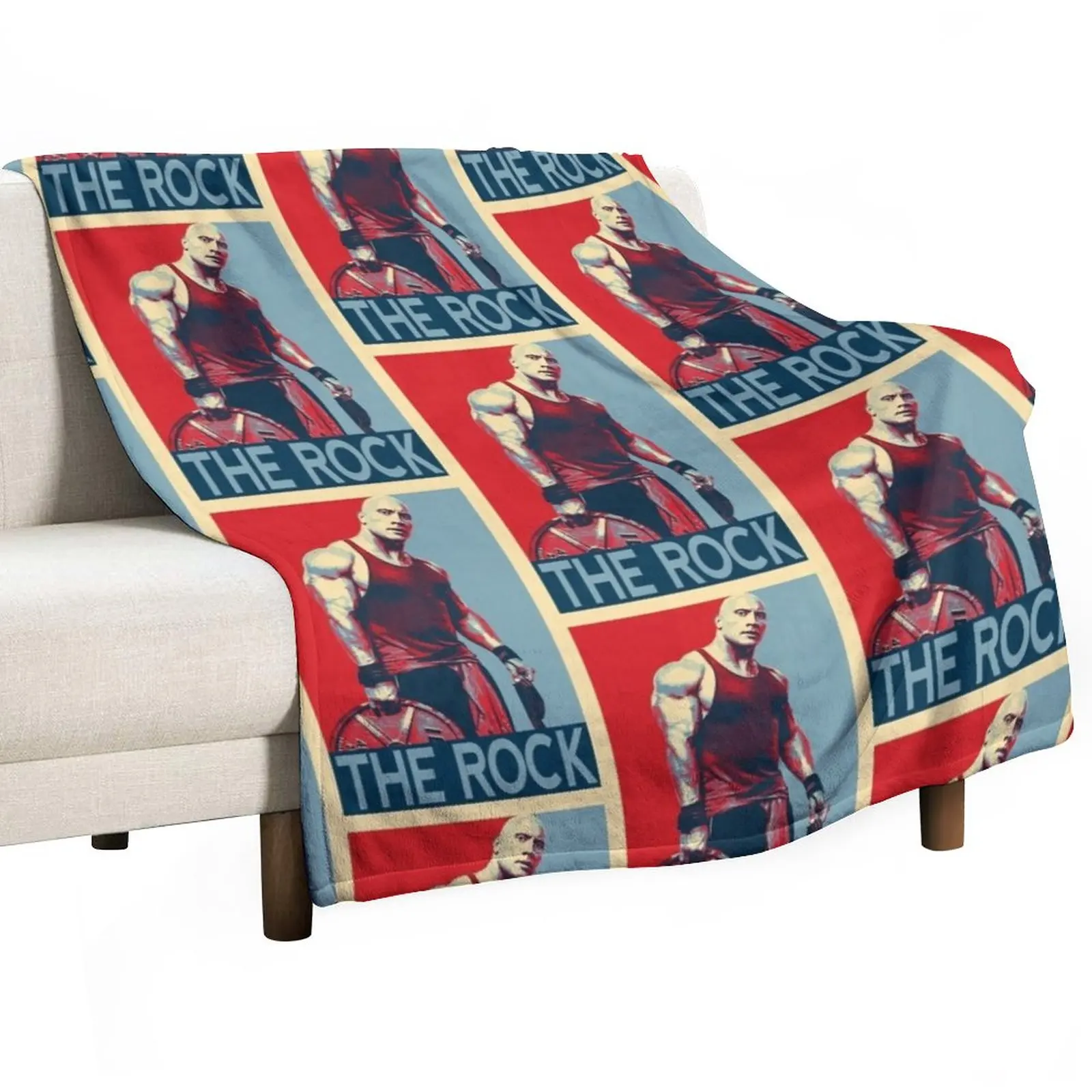 

dwayne johnson Throw Blanket Tourist Blanket Polar blanket