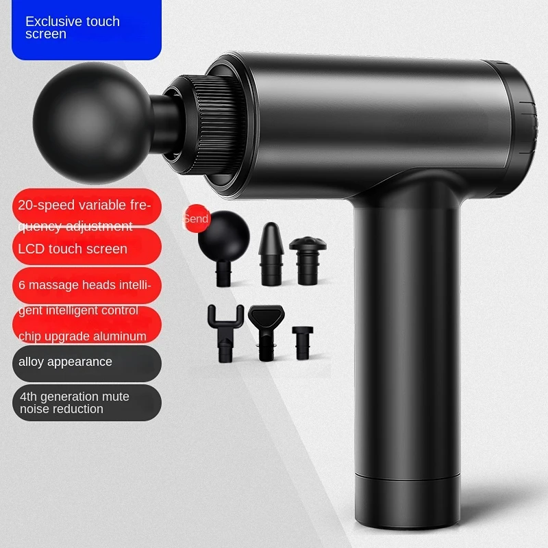 

Fascia Gun Electric Muscle Relaxer Fitness Hammer Leg Deep Vibration Massage Neck Membrane Grab Menstrual Membrane Instrument