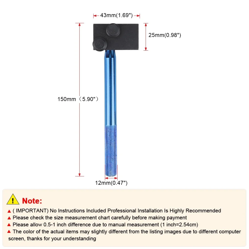 3/16 Inch Brake Line Double Flaring Tool Handheld 45 Degree SAE for Brake Hose Nickel Tube and Copper Tubing 4.75mm brake line flaring tool