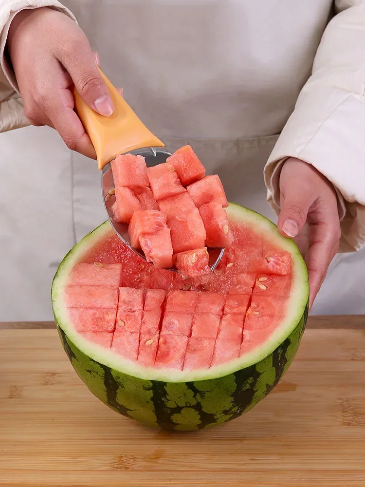 Mango special knife fruit shape digging spoon to open watermelon cutting tool avocado dicing grain artifact split mold