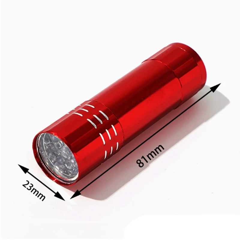 다기능 UV LED 손전등 위조 방지 지폐 확인 형광제 감지 보석 감정 램프