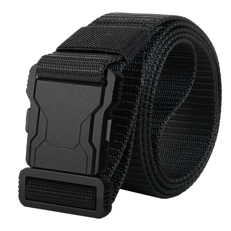 Men's Quick Release Functional Buckle Belt Is Suitable for Sports and Outdoor Hunting, Rock Climbing Multifunctional Belt, Versatile and Durable