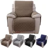 Quilted Anti-wear Recliner Sofa Cover For Dogs Pets Kids Anti-slip Couch Cushion Slipcover Armchair Furniture Protector Washable 1