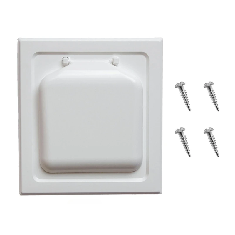 

Efficient Double Door Ventilation Hood Double Door Vent Cap Promote Proper Air Circulation Prevent Condensation for Home