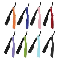 Men's Manual Razor Stainless Steel Folding Shaver Eyebrow Trimming Hairdressing ABS Handle With 10pcs Blades For Gift 1