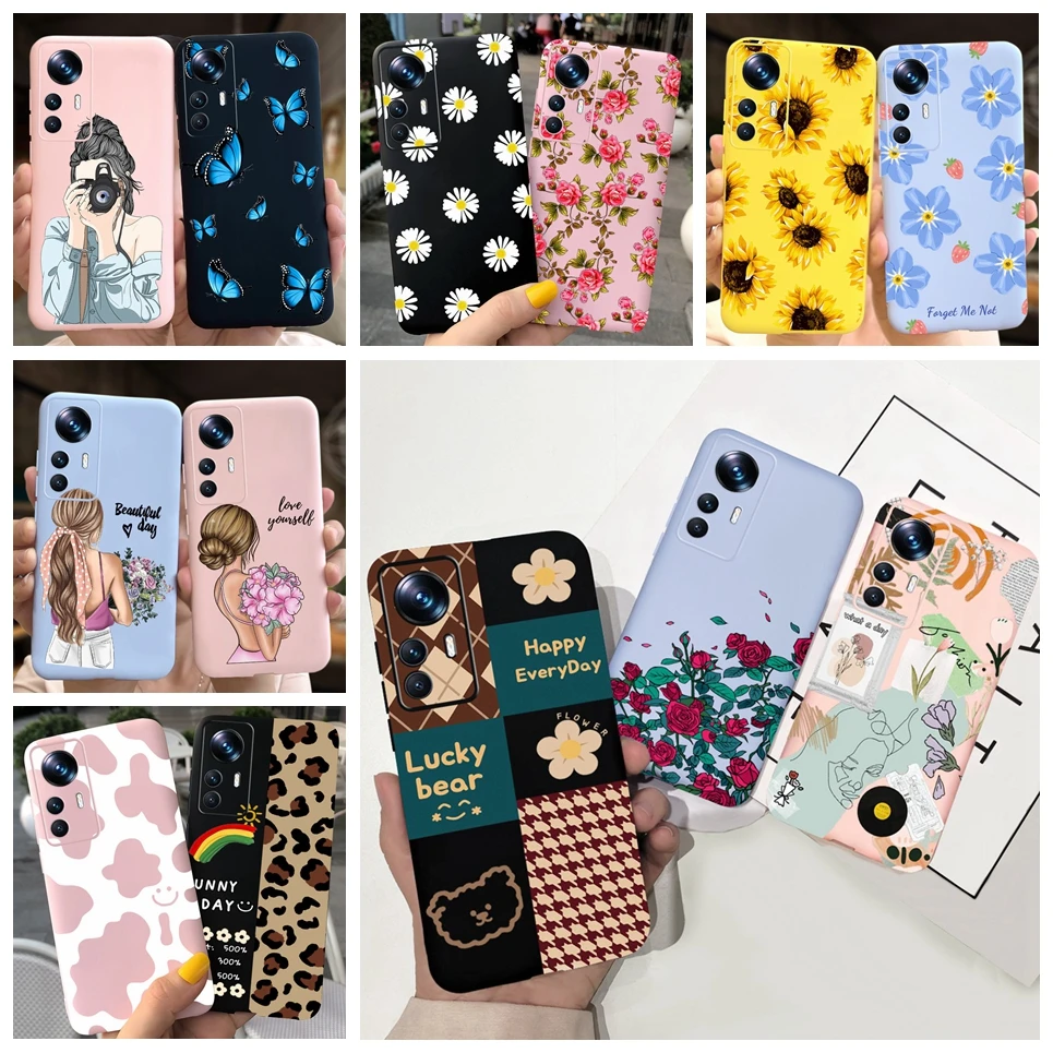 Per Mi 11T Pro Case Xiaomi Mi 12T Pro Xiaomi 12T Cover Morbida In Silicone Liquido Per Xiaomi 11T Pro Mi 11T Fudas Moda Donna
