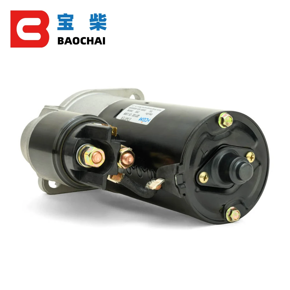 새로운 QDY1302 2KW 12V 9T 디젤 엔진 스타터 모터 2V95 엔진 모터 전기 빠른 시작 발전기 부품