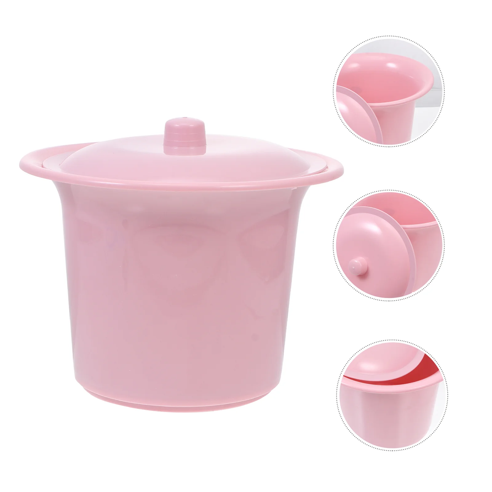 

Potty Portable Toilets Chamber Pot Women Urine Bowl Spittoons Lids Handle Brush Pregnant Woman Adults Portable Toilet